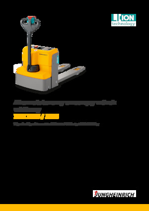 візок для ручного транспортування вантажів Jungheinrich EJE M15