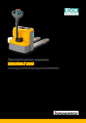 візок для ручного транспортування вантажів Jungheinrich EJE M15