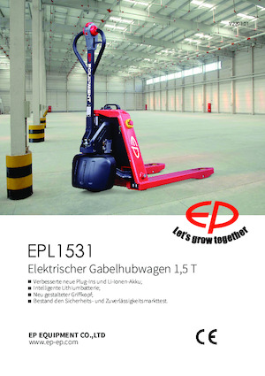візок для ручного транспортування вантажів EP EPL1531