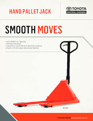 візок для ручного транспортування вантажів Toyota HPT28U