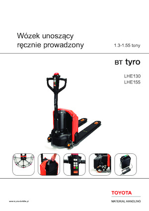 візок для ручного транспортування вантажів Toyota LHE130