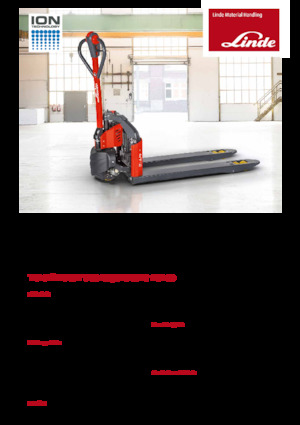 візок для ручного транспортування вантажів Linde MT12 