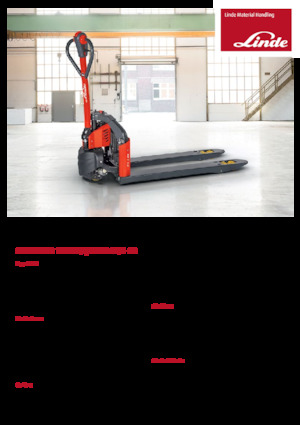 візок для ручного транспортування вантажів Linde MT12 