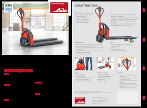 візок для ручного транспортування вантажів Linde MT12 