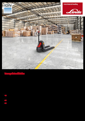 візок для ручного транспортування вантажів Linde MT15C