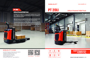 візок для ручного транспортування вантажів Noblelift PT20Li