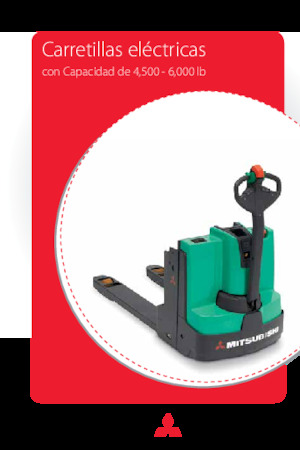 візок для ручного транспортування вантажів Mitsubishi PW23