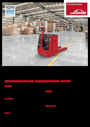 візок для ручного транспортування вантажів Linde T25