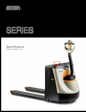 візок для ручного транспортування вантажів Crown WP 3245