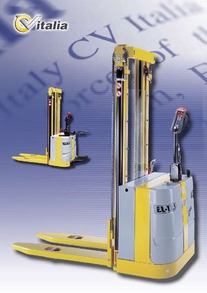 Палетні штабелери Stand Up Rider Platform CVitalia EL 12.5-16 P