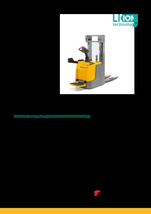 Палетні штабелери Stand Up Rider Platform Jungheinrich ERC 214 