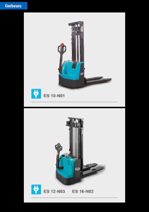 Палетні штабелери Stand Up Rider Platform Baoli ES 12-N03