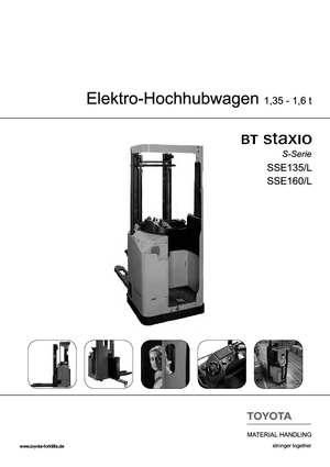 Палетні штабелери Stand Up Rider Platform BT SSE 160 L 