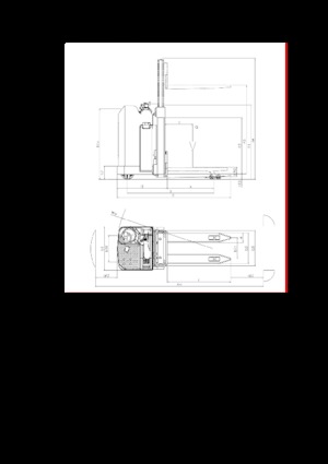 Палетні штабелери Stand Up Rider Platform Actil Warehouse Trucks SAN 1600