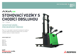 Палетні штабелери Stand Up Rider Platform Mitsubishi SBV16P(I)