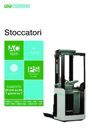 Штабелери Sit Down Rider UniCarriers Ergo XML