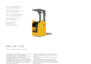 Штабелери Sit Down Rider Jungheinrich ESC 316z