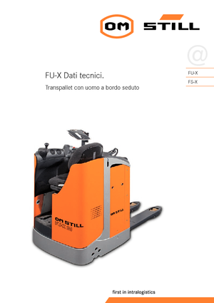 Штабелери Sit Down Rider Still FV-X 16