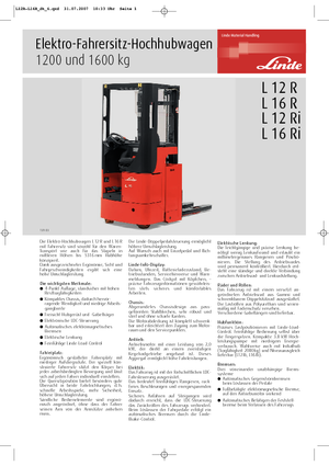 Рації Linde L 16 R