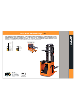 Штабелери Sit Down Rider OMG Modus-BM