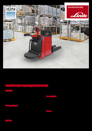 Палетні штабелери Stand Up Rider Platform Linde D10AP 