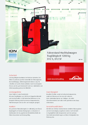Рації Linde D12S 2024 S 