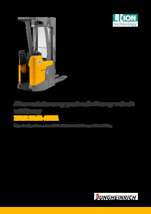 Палетні штабелери Stand Up Rider Platform Jungheinrich ERC 214i