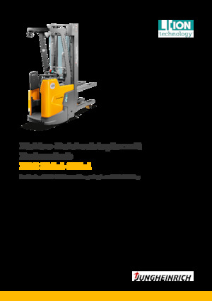 Палетні штабелери Stand Up Rider Platform Jungheinrich ERC 214zi