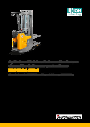 Палетні штабелери Stand Up Rider Platform Jungheinrich ERC 214zi