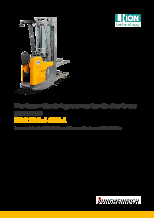 Палетні штабелери Stand Up Rider Platform Jungheinrich ERC 214zi