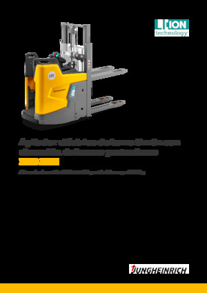 Палетні штабелери Stand Up Rider Platform Jungheinrich ERD 220i