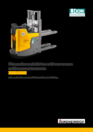 Палетні штабелери Stand Up Rider Platform Jungheinrich ERD 220i