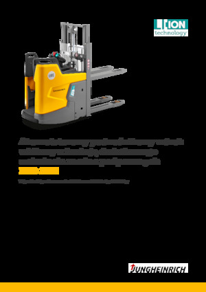 Палетні штабелери Stand Up Rider Platform Jungheinrich ERD 220i