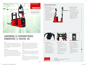 Палетні штабелери Stand Up Rider Platform Linde L-MATIC AC