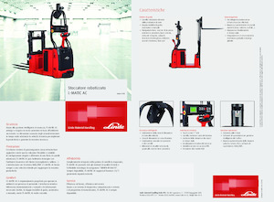 Палетні штабелери Stand Up Rider Platform Linde L-MATIC AC