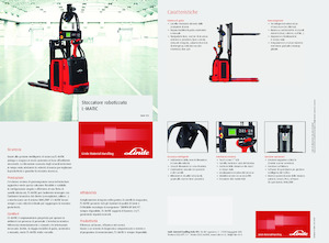 Палетні штабелери Stand Up Rider Platform Linde L-MATIC