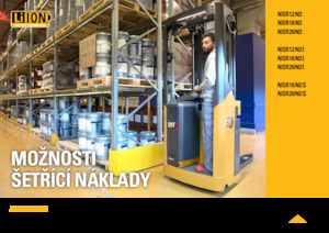 Палетні штабелери Stand Up Rider Platform Caterpillar NSR20N2S