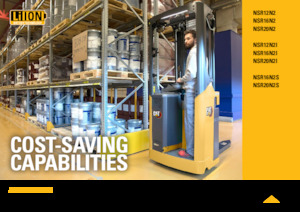 Палетні штабелери Stand Up Rider Platform Caterpillar NSR20N2S