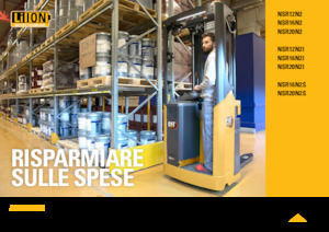 Палетні штабелери Stand Up Rider Platform Caterpillar NSR20N2S