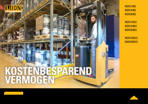 Палетні штабелери Stand Up Rider Platform Caterpillar NSR20N2S