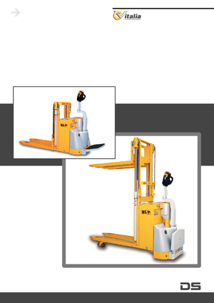 Палетні візки Stand Up Rider Platform CVitalia DS-P