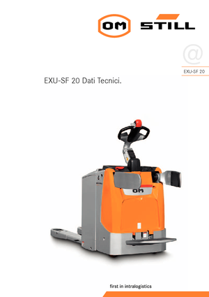 візок для ручного транспортування вантажів Still EXU-SF 20