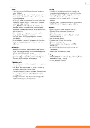 візок для ручного транспортування вантажів Still EXU-SF 20