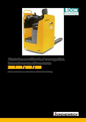 Палетні візки Sit Down Rider Platform Jungheinrich ESE 220