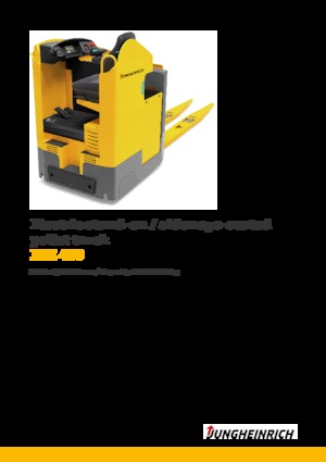 Палетні візки Sit Down Rider Platform Jungheinrich ESE 430