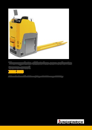 Палетні візки Sit Down Rider Platform Jungheinrich ESE 533