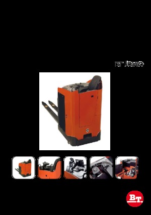 Палетні візки Sit Down Rider Platform BT LRE 300 T 