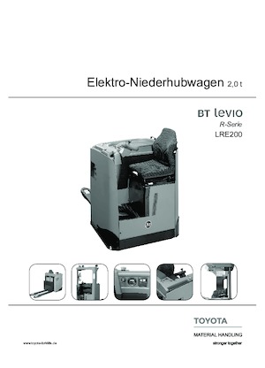 Палетні візки Sit Down Rider Platform Toyota LRE200