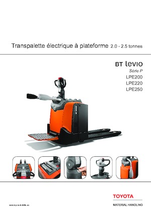 Палетні візки Sit Down Rider Platform Toyota LRE300T