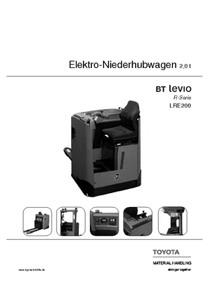 Палетні візки Sit Down Rider Platform BT LRE 200 